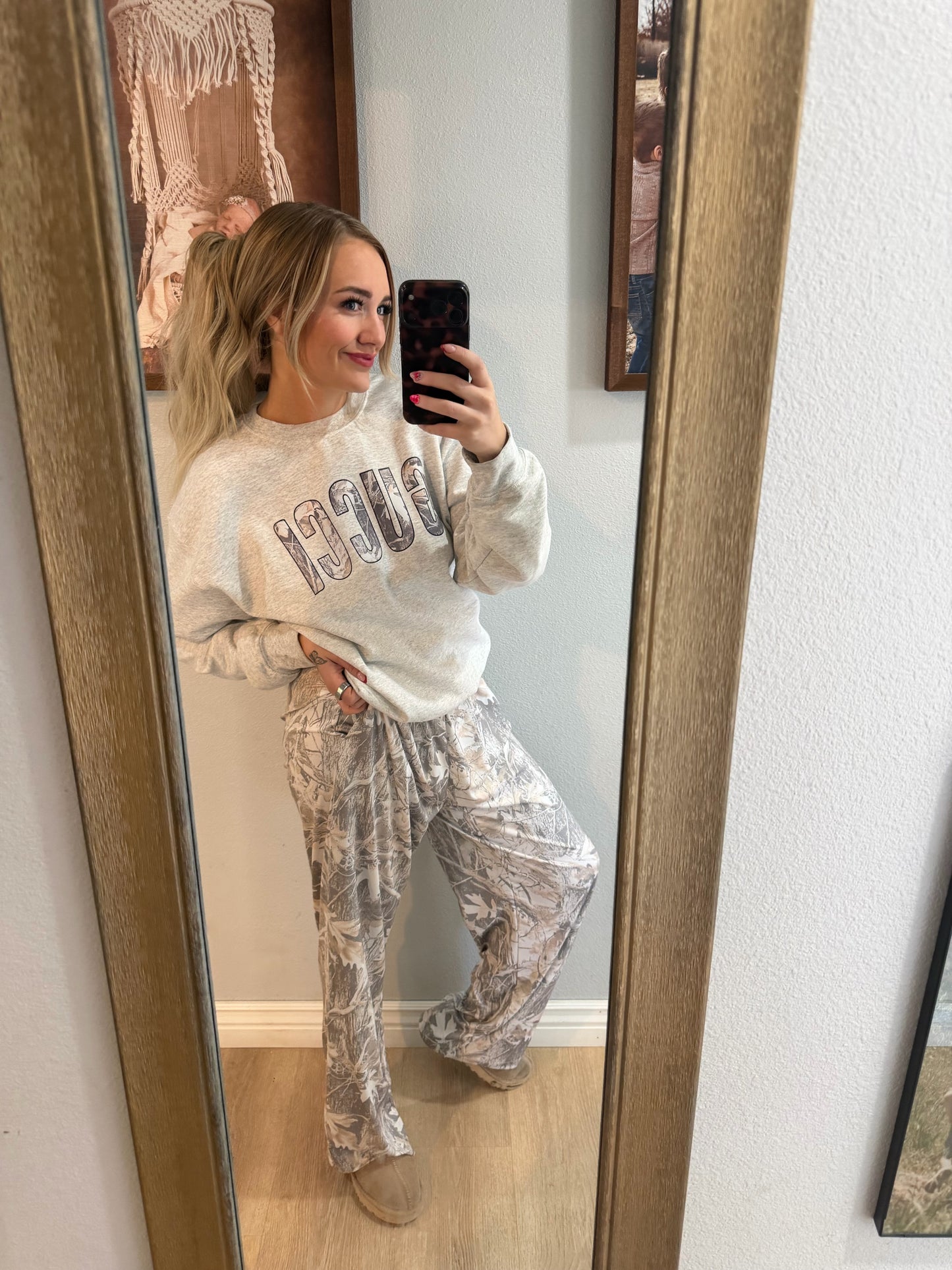 Camo lounge pants