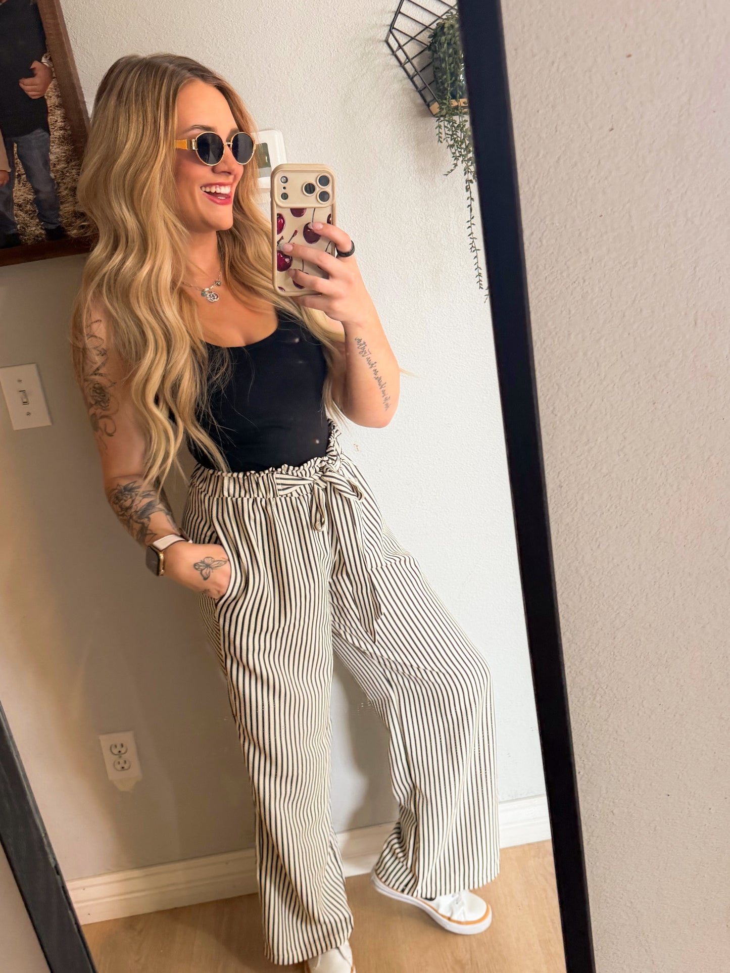 Soft Life Stripe Pant