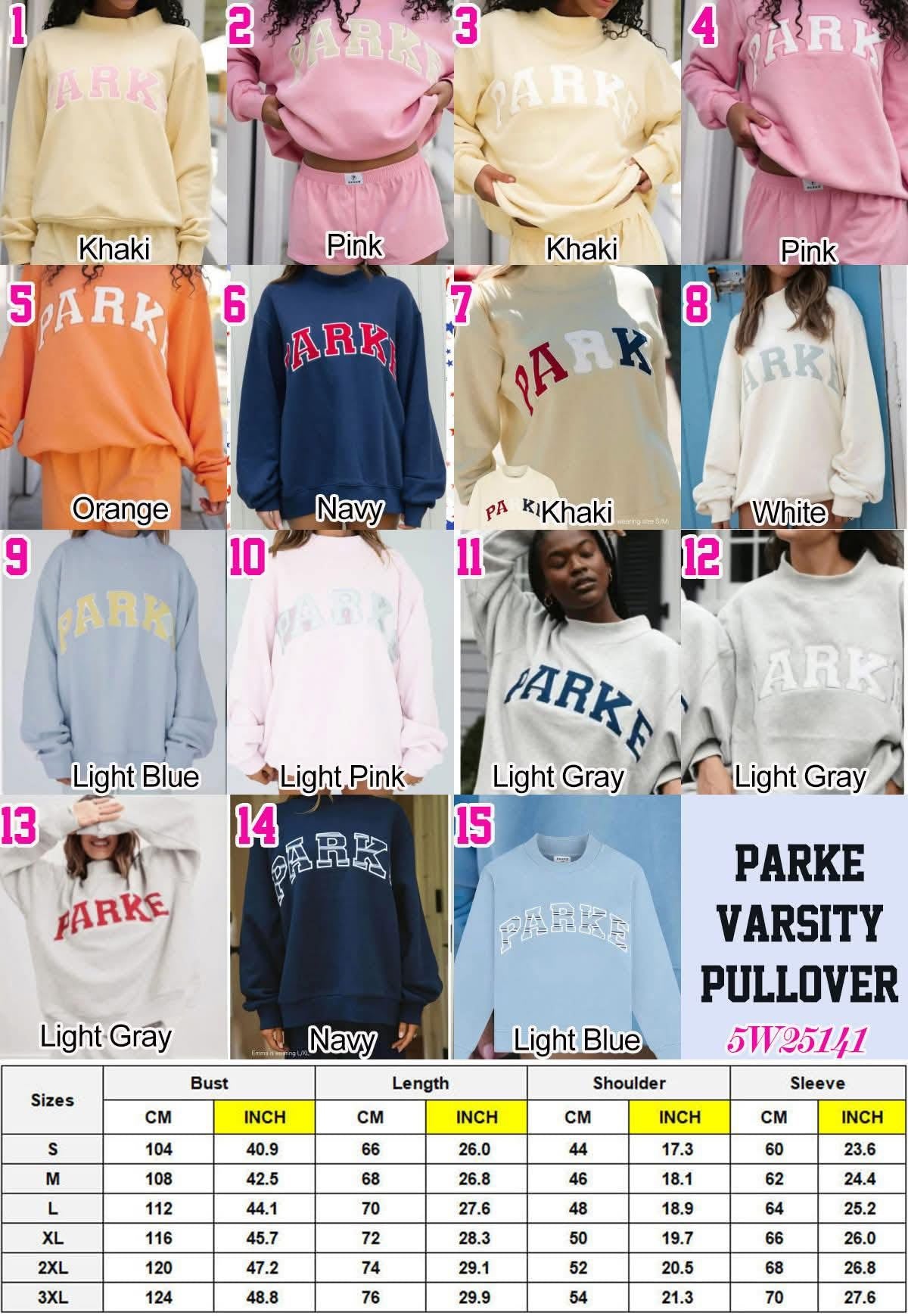 parke pullover