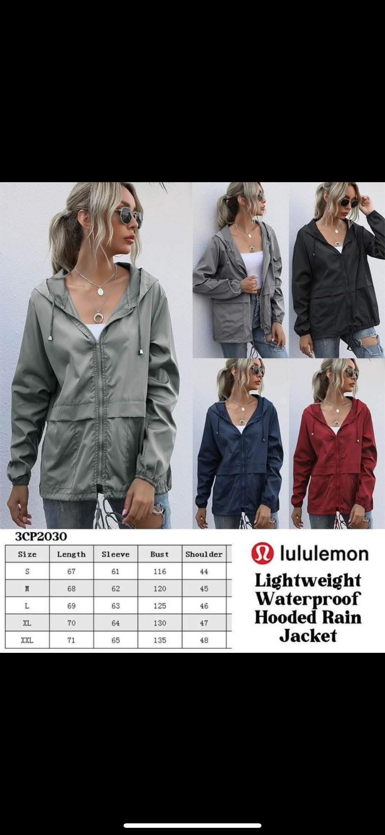 π π waterproof jacket