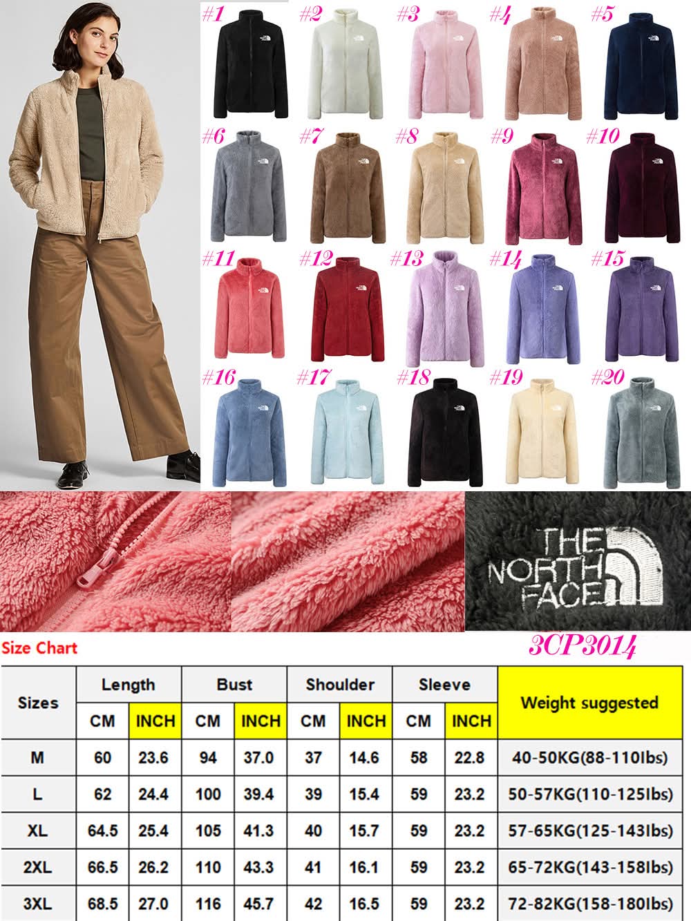 North Face Fleeced Jacket