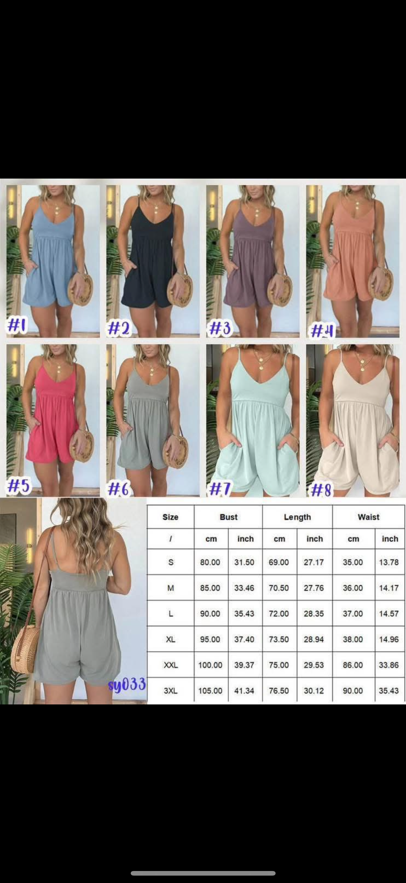 summer vibes romper
