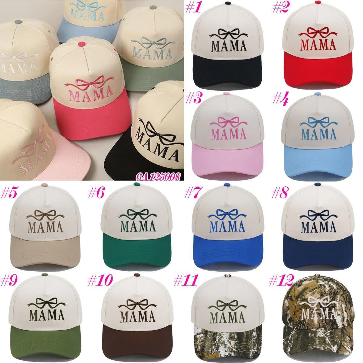 Mama bow hat