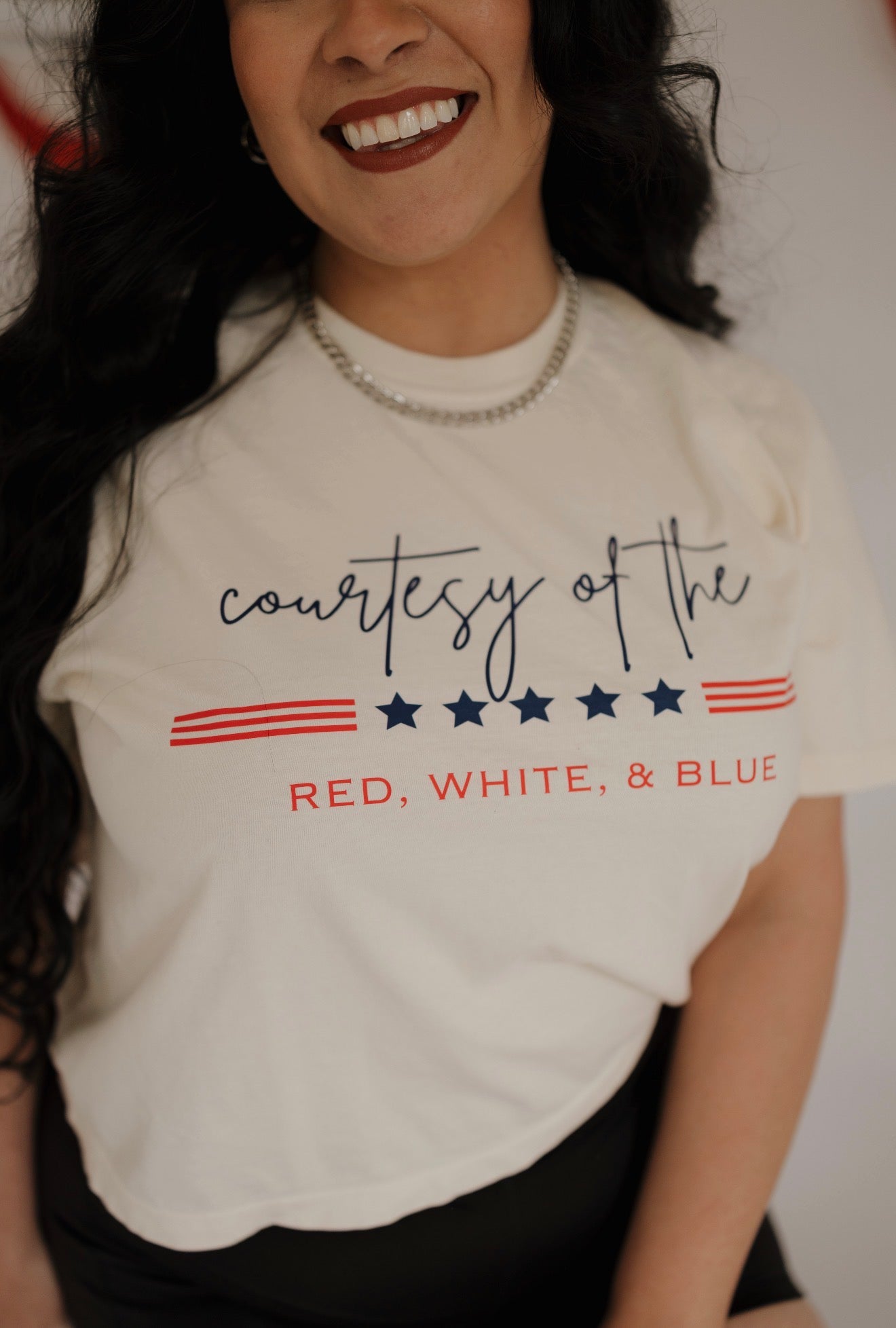 Courtesy of the red, white, & blue