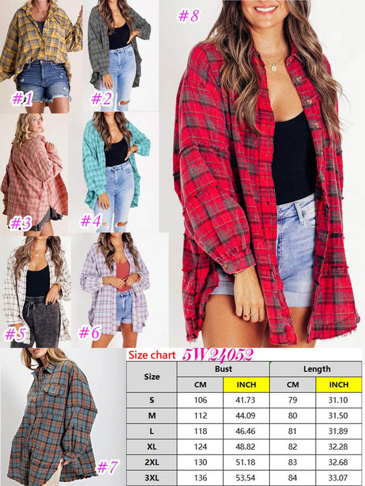 plaid shirt