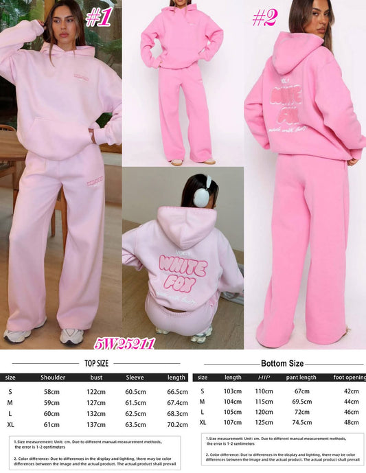 valentines white fox set