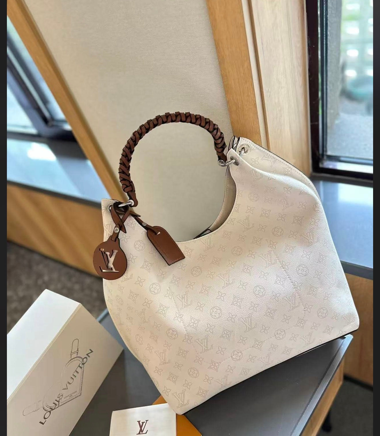 oversized slouchy LV