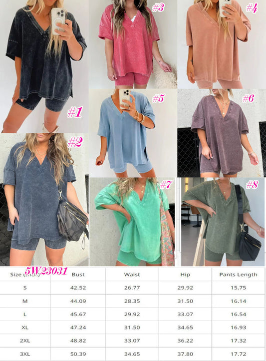 acid washed set
