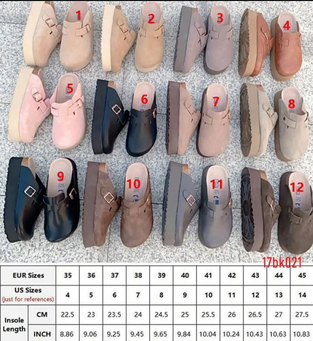 birk slip ons