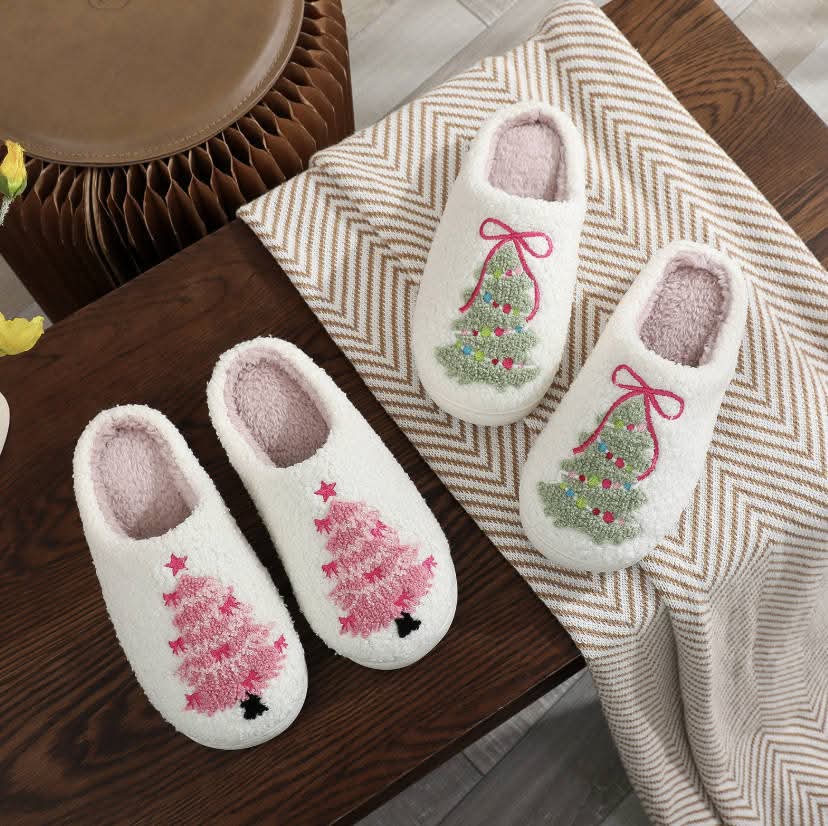 Christmas slippers 🎄