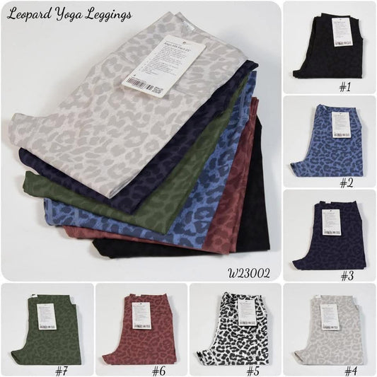 leopard yoga leggings