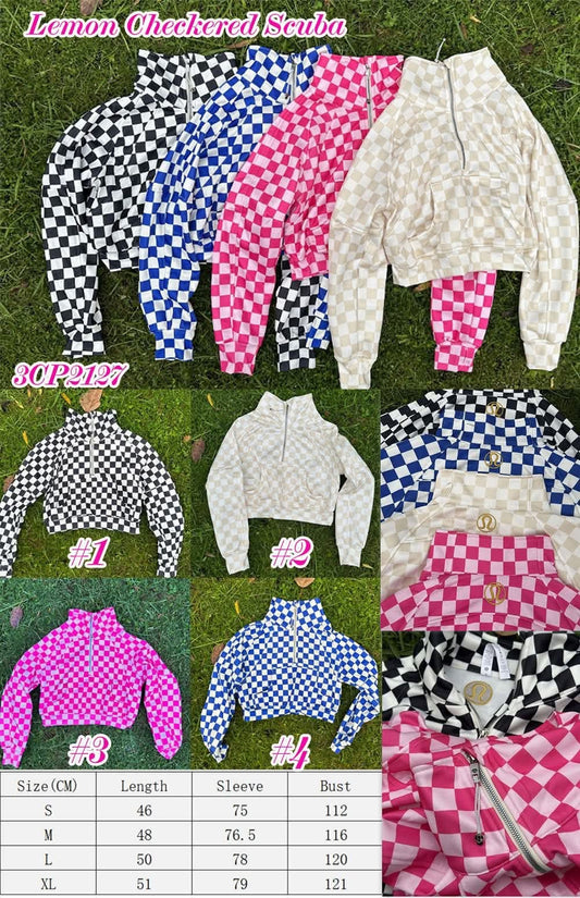 checkered scuba 🍋