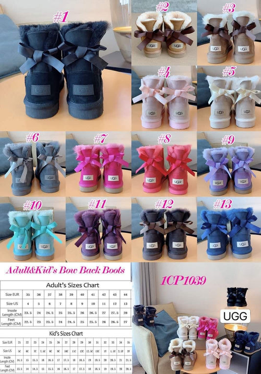 adult ugg bow boots 🎀